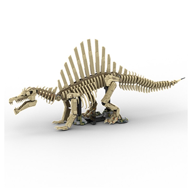 Art Craft Dinosaurs - 2246 деталей MOC: Модель ископаемого спинозавра,