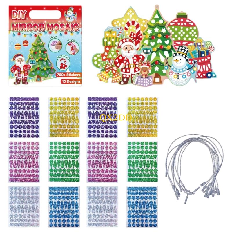 Art Craft Holiday - QX2D Рождественская наклейка из фольги для