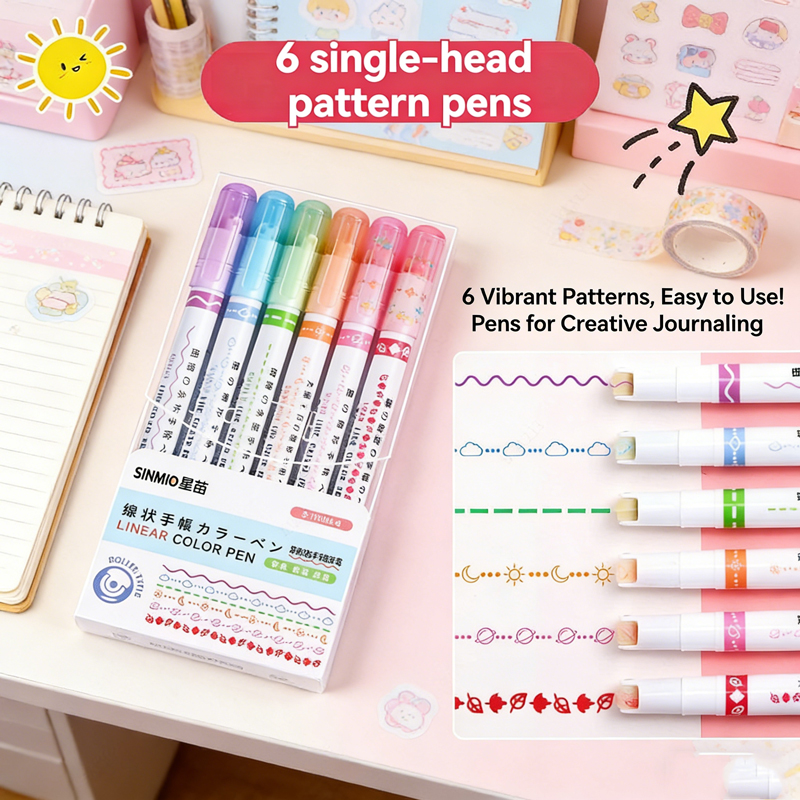 Illustration Marker Set - Набор маркеров-линеров с роликовым наконечником для