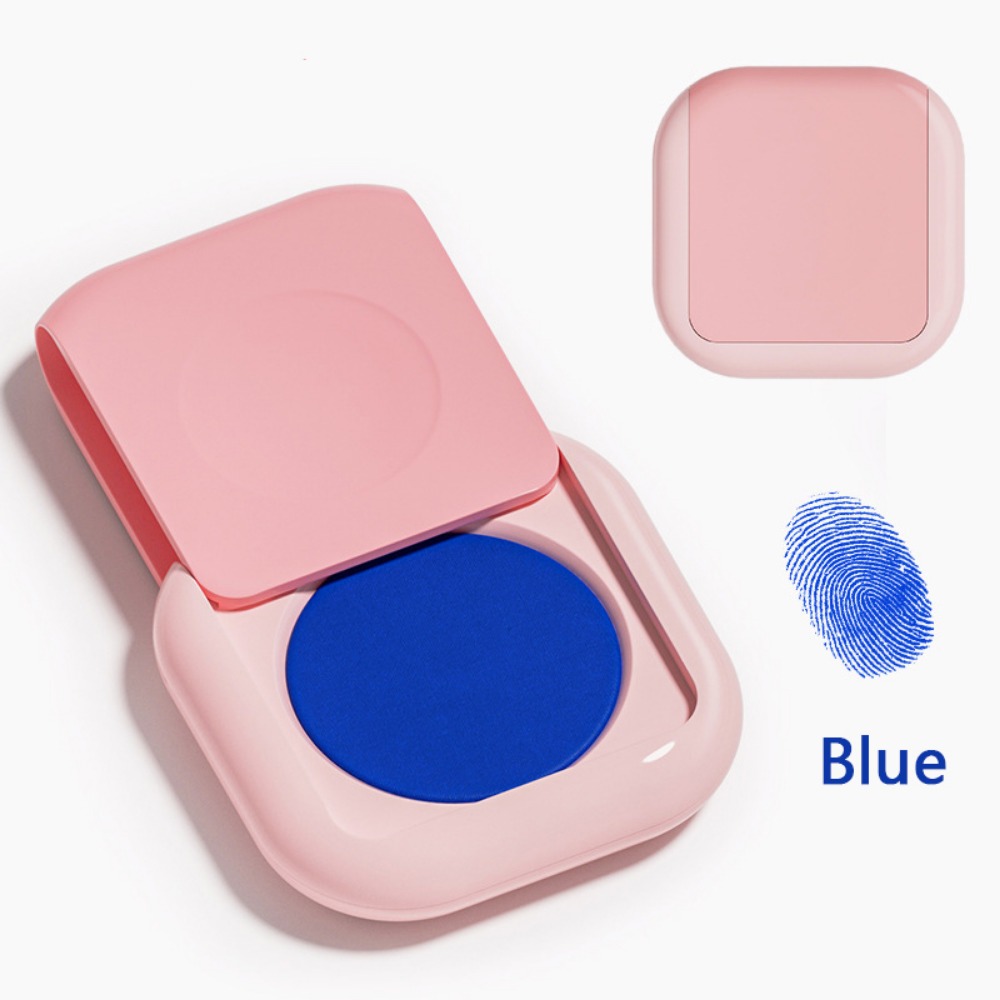 Stamping Ink Pad - Прозрачный мини-печатный тампон для отпечатков пальцев,