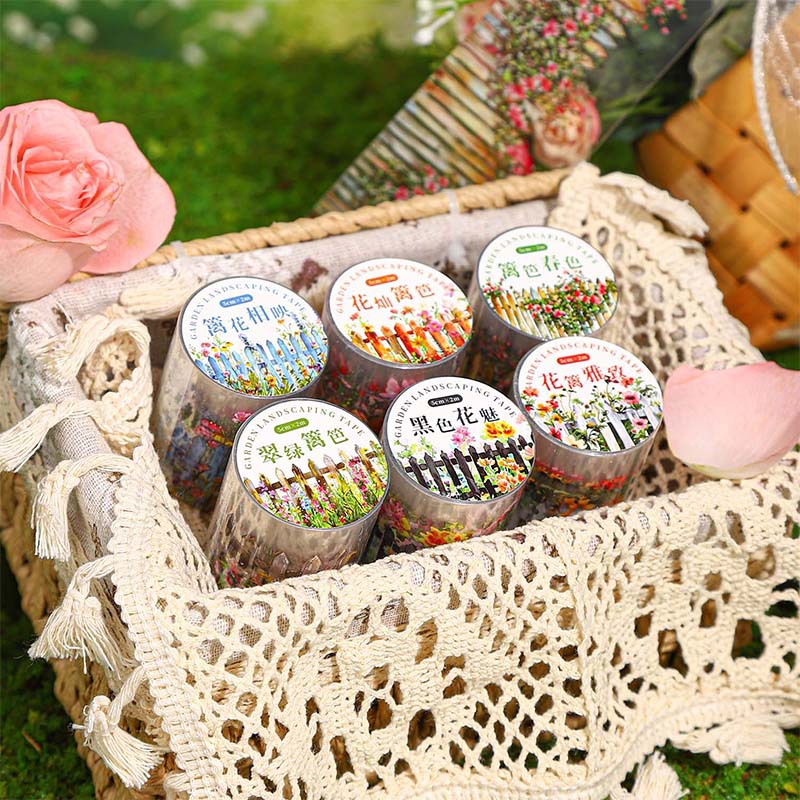 Washi Tape Rolls - 1 рулон декоративной ленты PET Washi