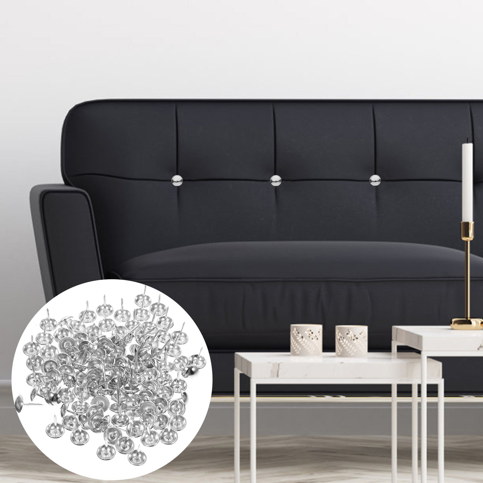 Art Craft Upholstery - 100 шт. гладких декоративных гвоздей для