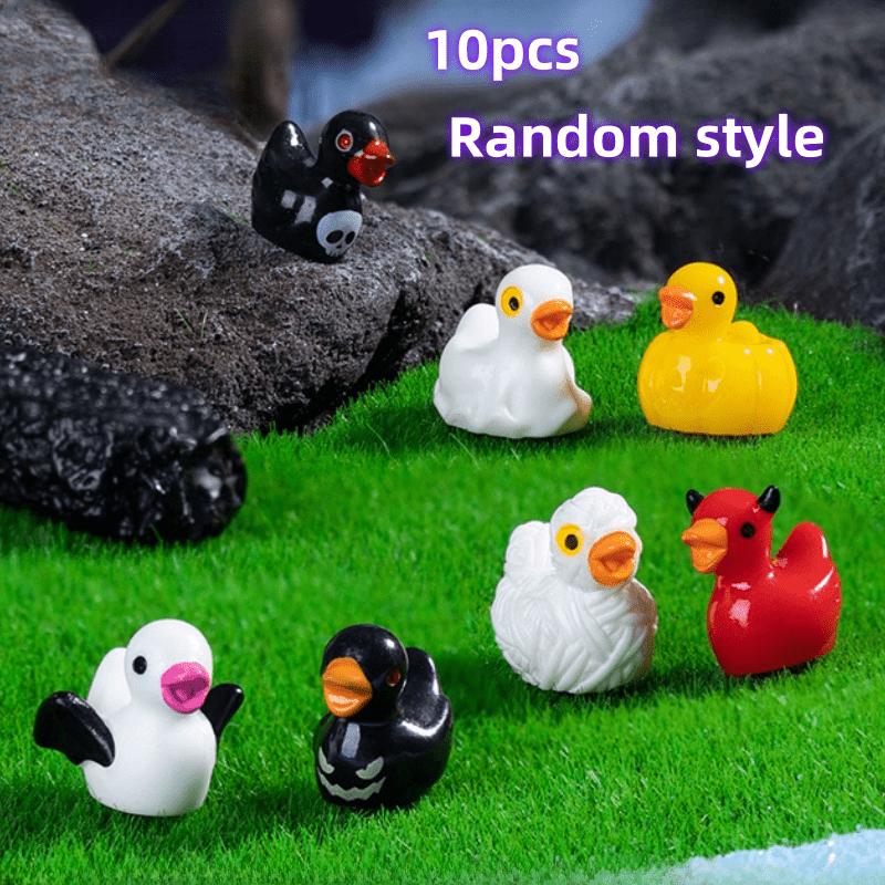 Art Craft Duck - 10 миниатюрных фигурок уток - садовые