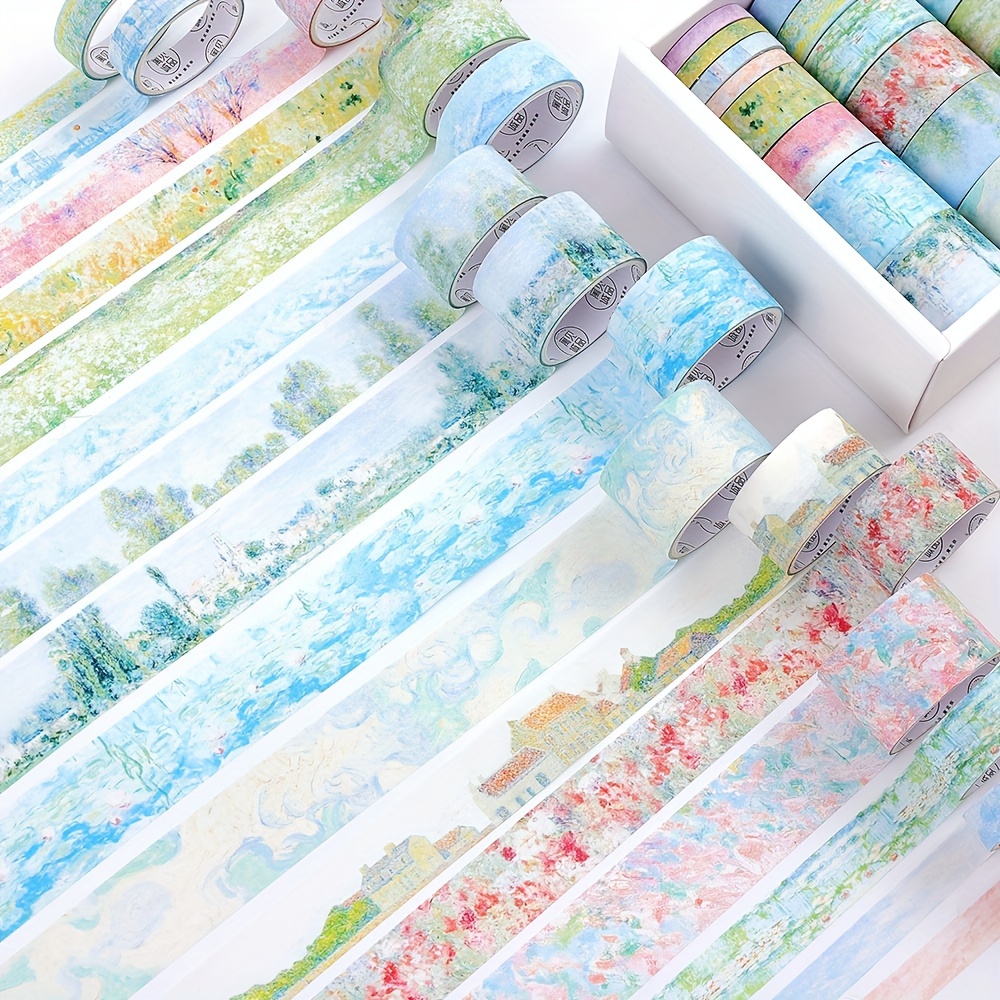 Washi Tape Rolls - 20 рулонов винтажных садовых лент Васи,