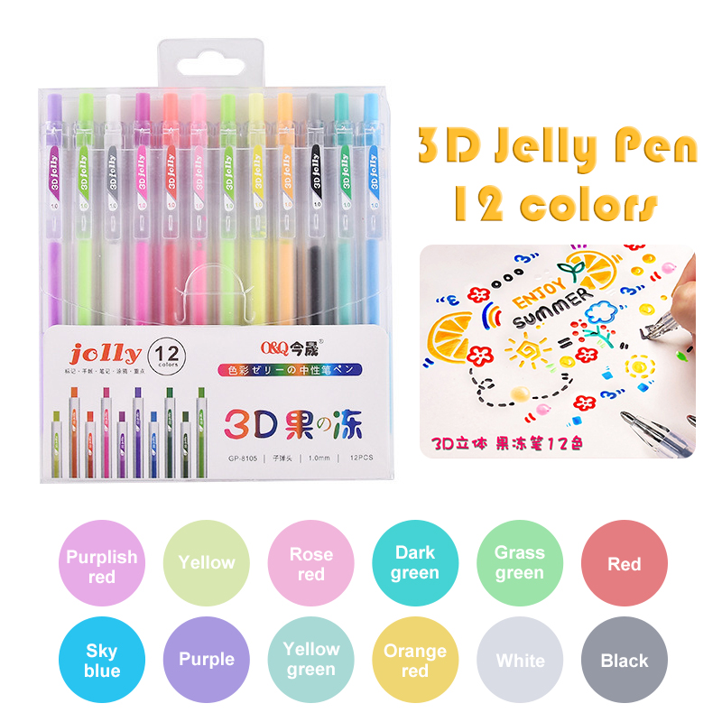 3D Трехмерная Желейная ручка ц – обзор и цена Illustration Marker Set
