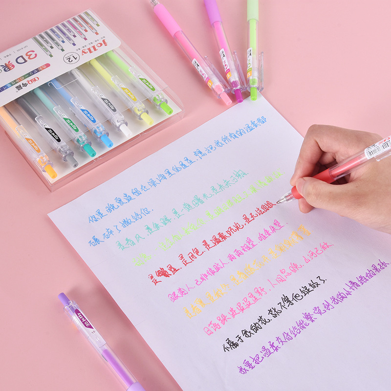3D Трехмерная Желейная ручка ц – обзор и цена Illustration Marker Set