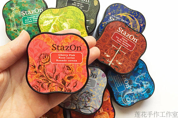 1 шт. tsukineko Inkpads Stazon – обзор и цена Stamping Ink Pad