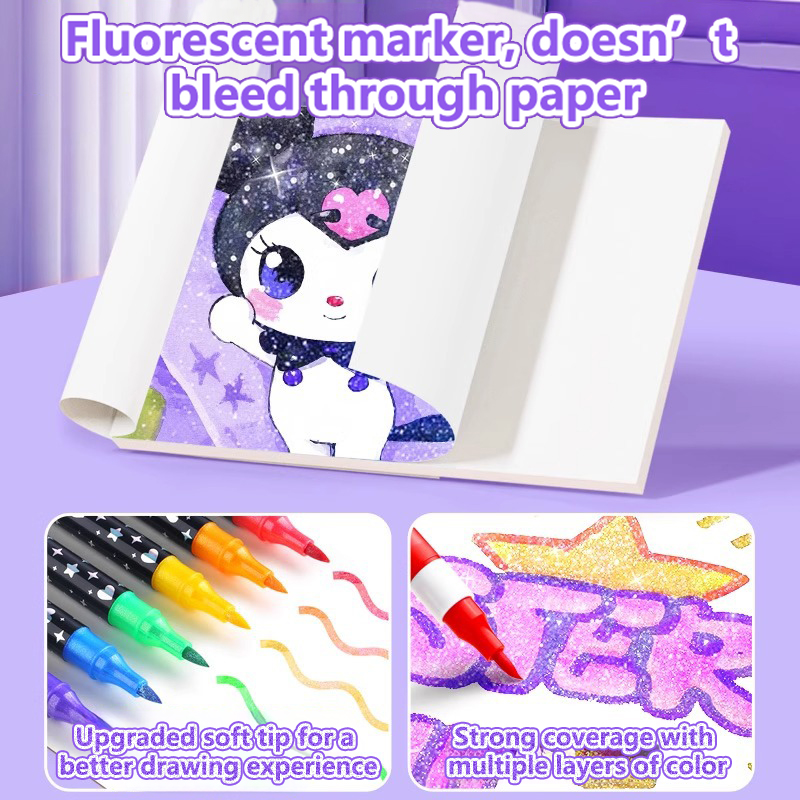 24-96 Цвет Блестящая ручка-мар – обзор и цена Illustration Marker Set