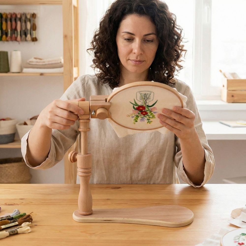 Профессиональная портативная п – обзор и цена Embroidery Hoop Kit
