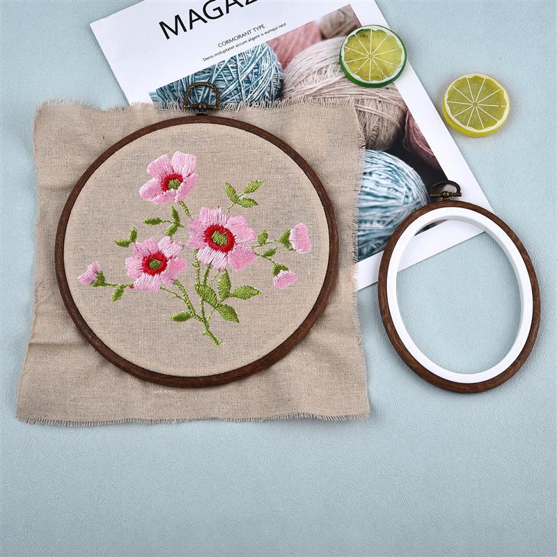 Набор круглых и овальных дерев – обзор и цена Embroidery Hoop Kit