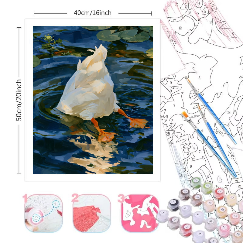 Набор для рисования по номерам – обзор и цена Art Craft Duck