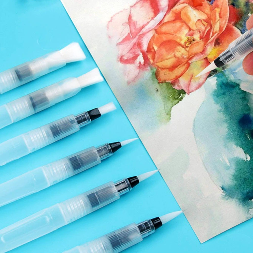 Набор из 6 многоразовых ручек- – обзор и цена Watercolor Brush Pen