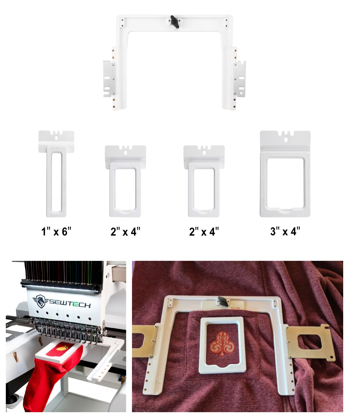 Наборы магнитных пялец 4/6/8 в – обзор и цена Embroidery Hoop Kit