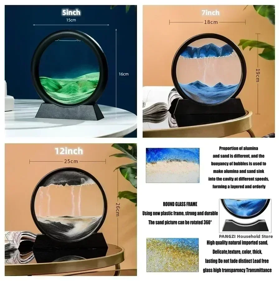 3D-картина из движущегося песк – обзор и цена Art Craft Earth Day