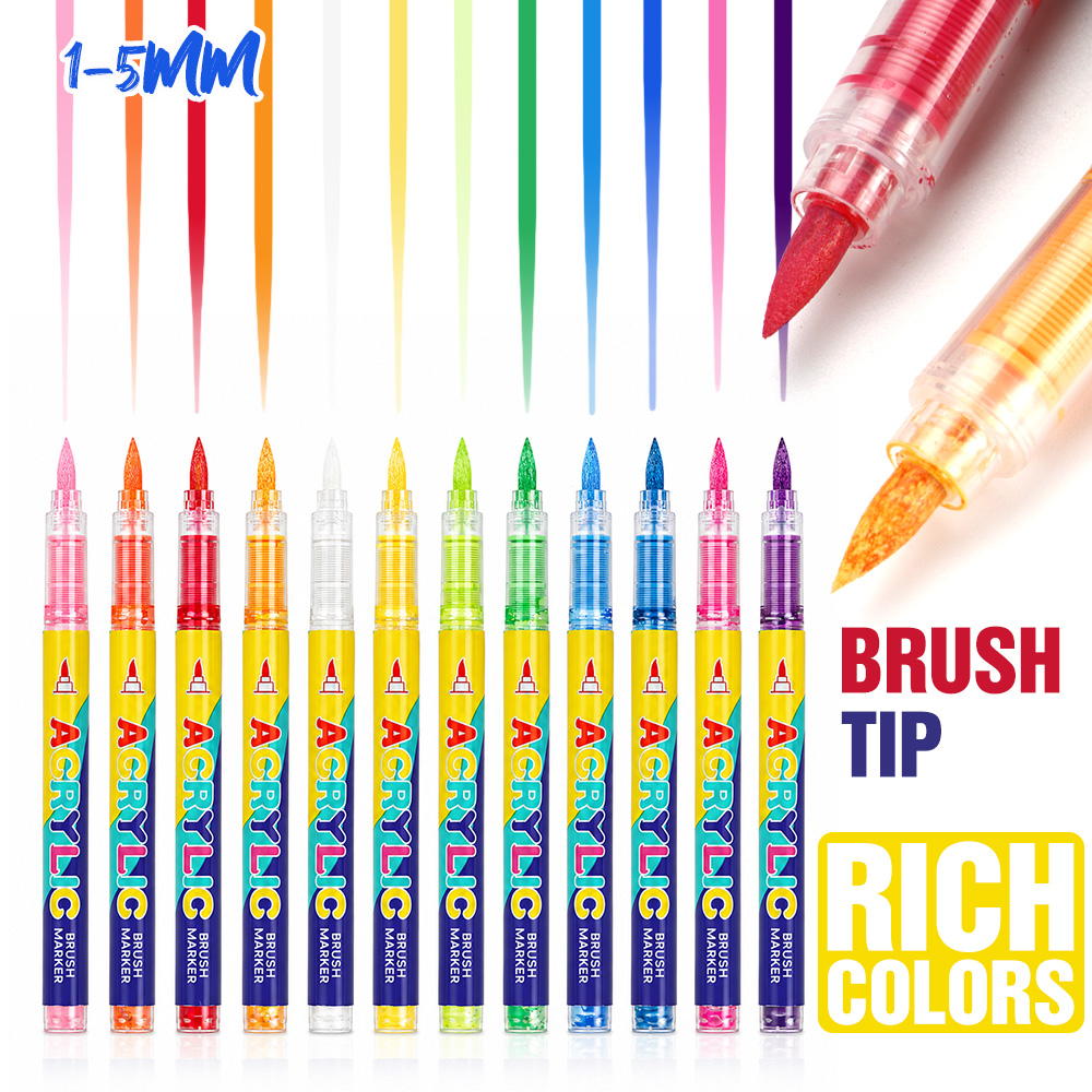 Набор акриловых маркеров с мяг – обзор и цена Illustration Marker Set