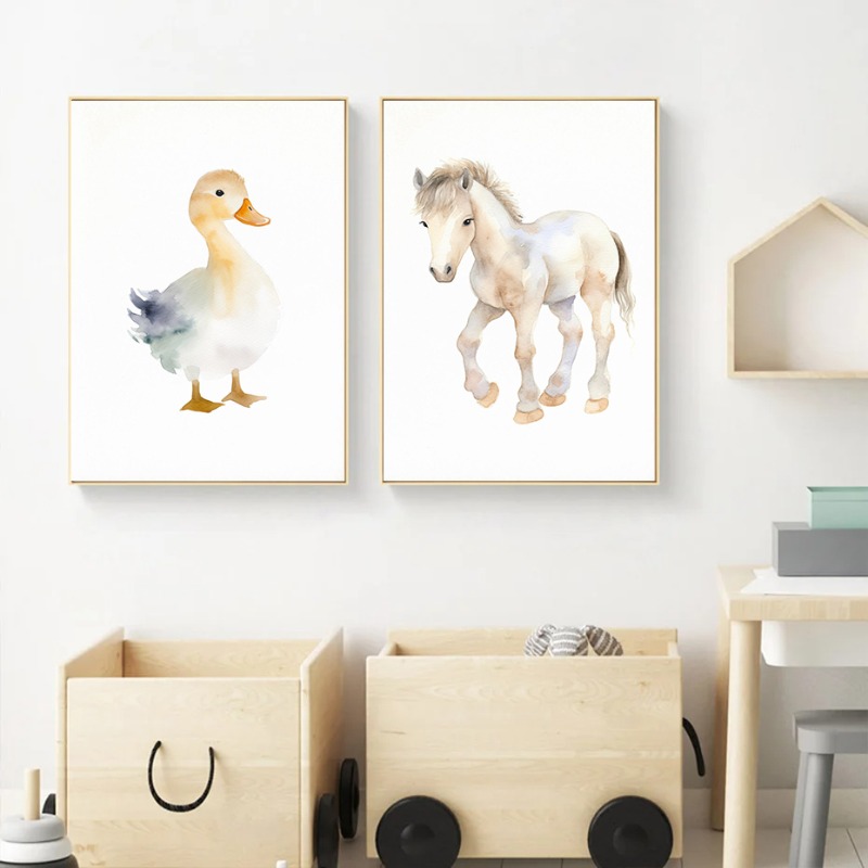 Плакаты и принты на холсте для – обзор и цена Art Craft Duck