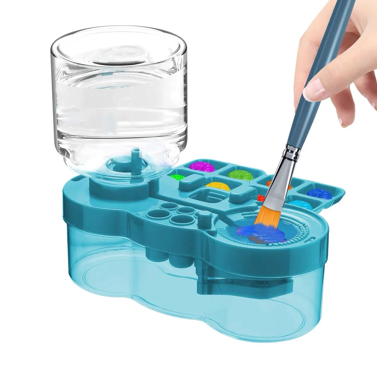 Устройство для мытья кистей с  – обзор и цена Watercolor Brush Pen