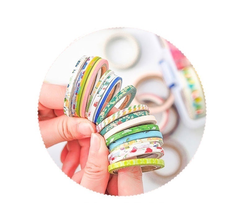 20/50 рулонов, Золотая фольга, – обзор и цена Washi Tape Rolls