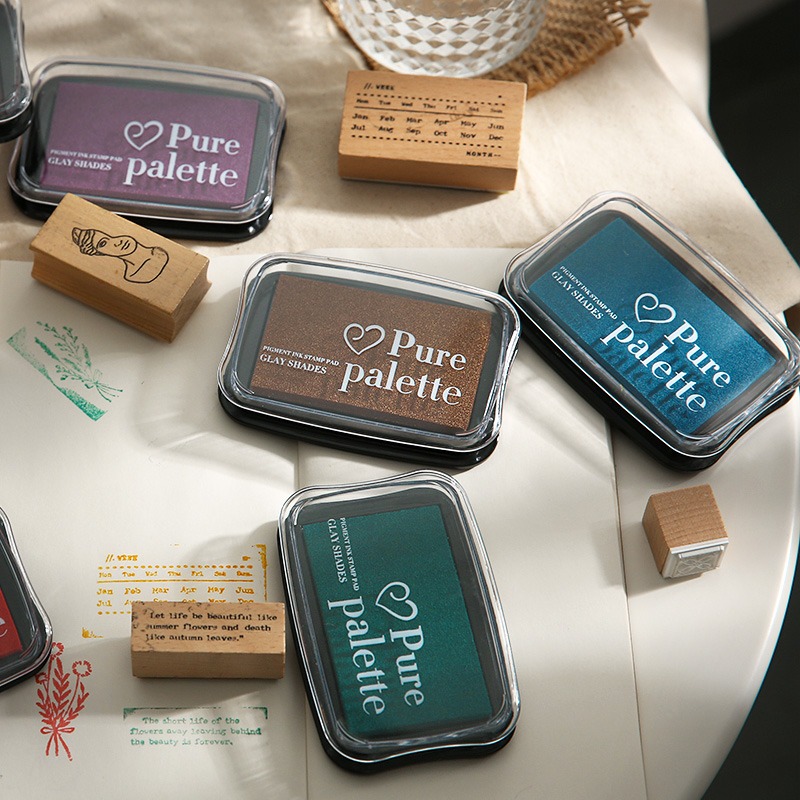 Винтажная цветная чернильная п – обзор и цена Stamping Ink Pad