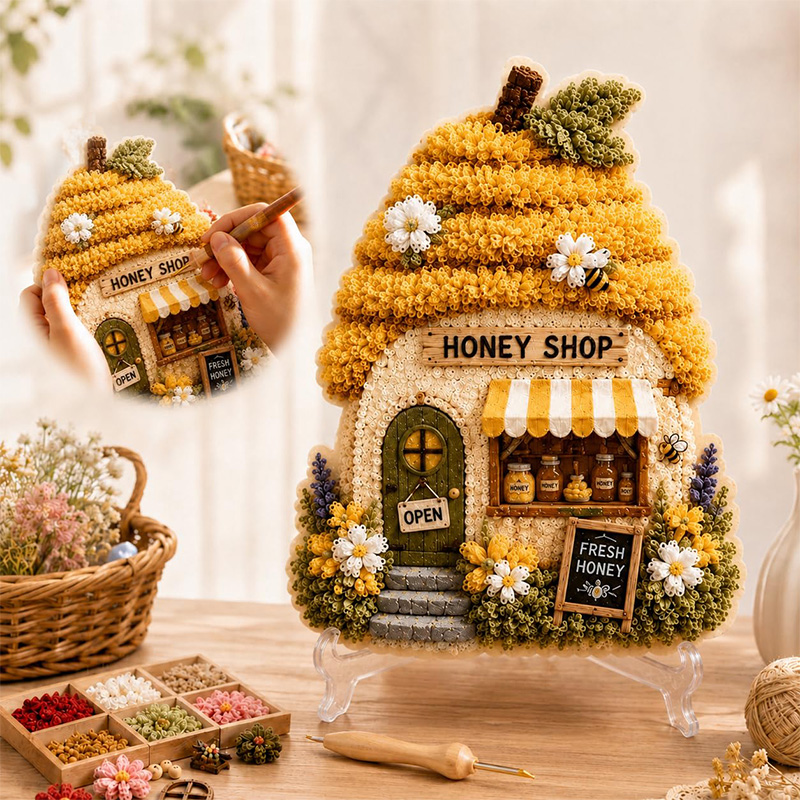 Набор для рукоделия «3D Домик- – обзор и цена Art Craft House Making