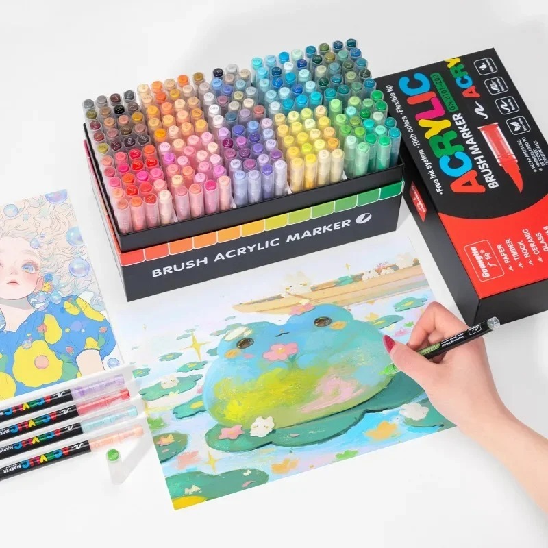 Универсальные акриловые маркер – обзор и цена Illustration Marker Set