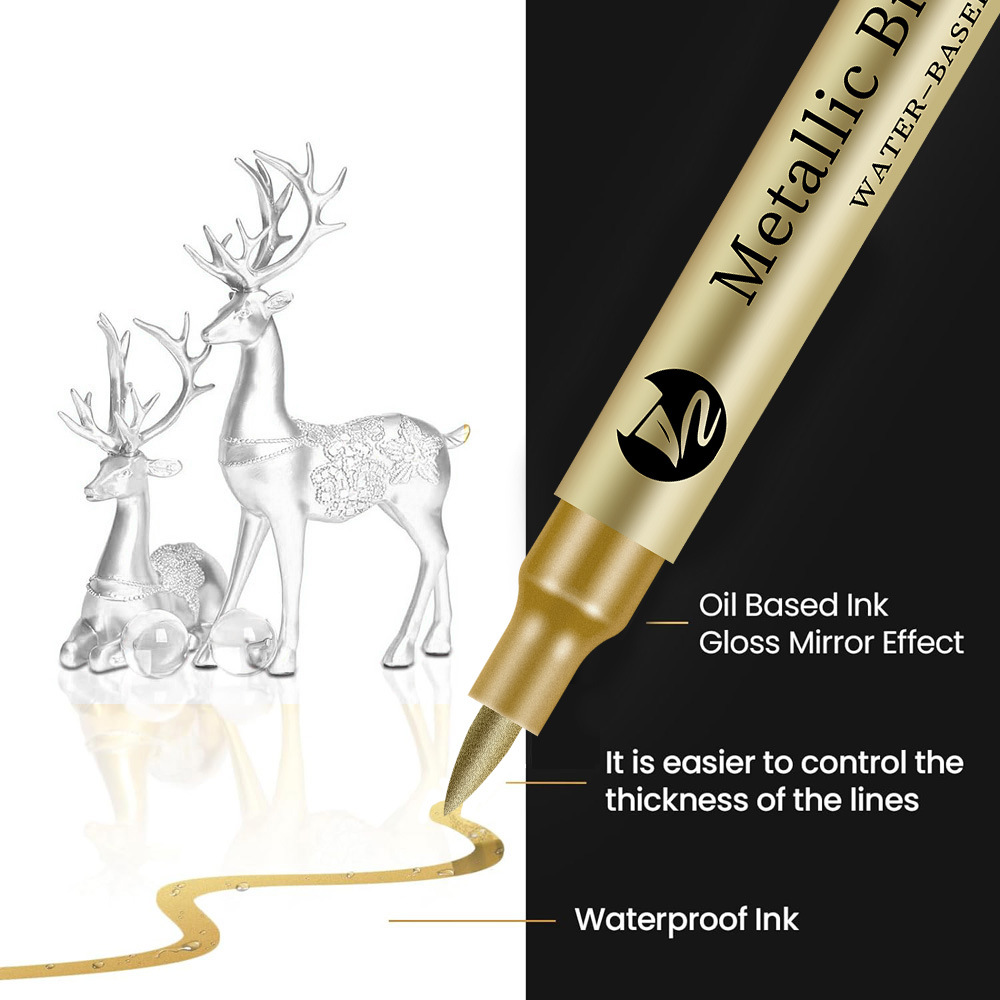 Набор из 2-6 шт. золотых/сереб – обзор и цена Illustration Marker Set