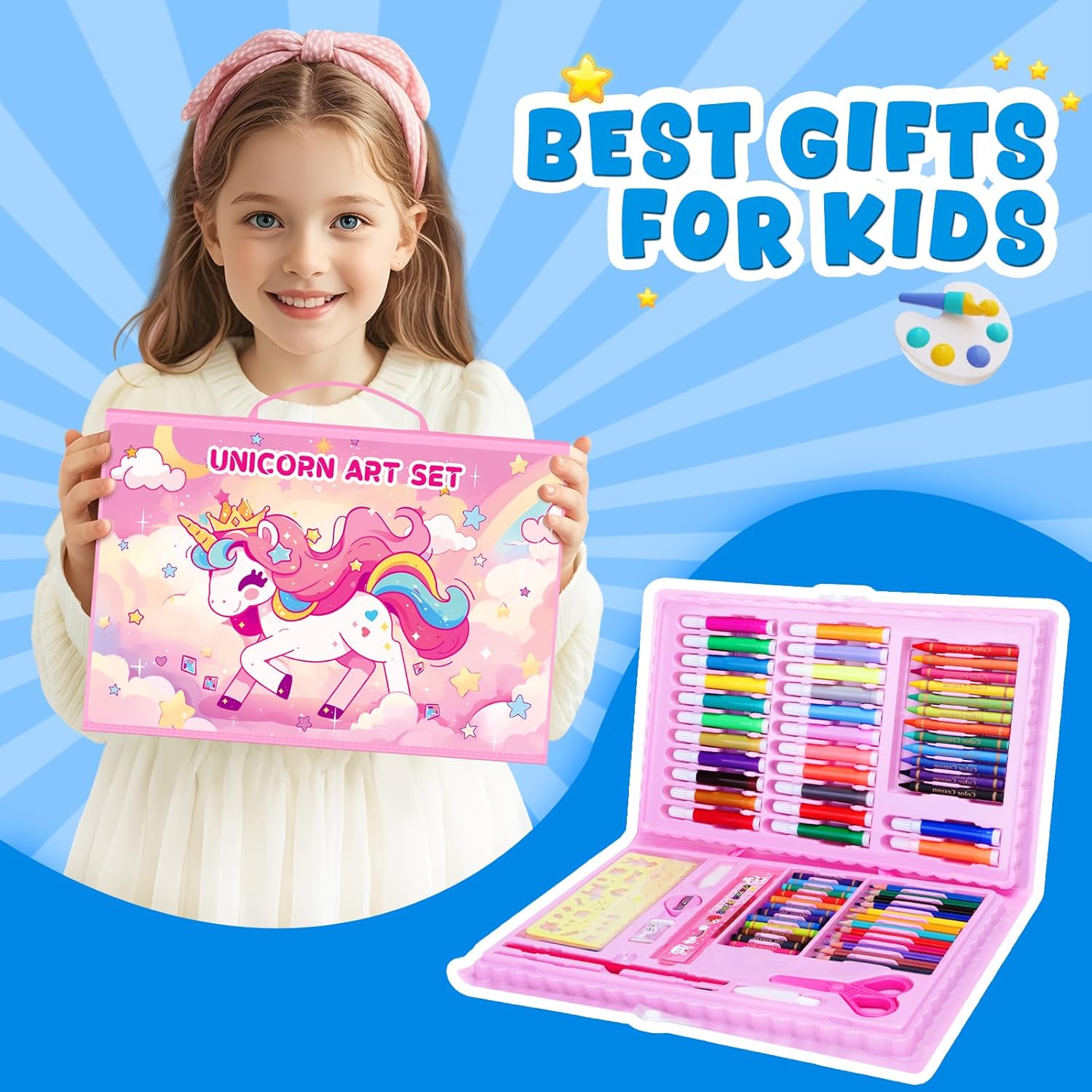 Набор книг-раскрасок для детей – обзор и цена Illustration Marker Set