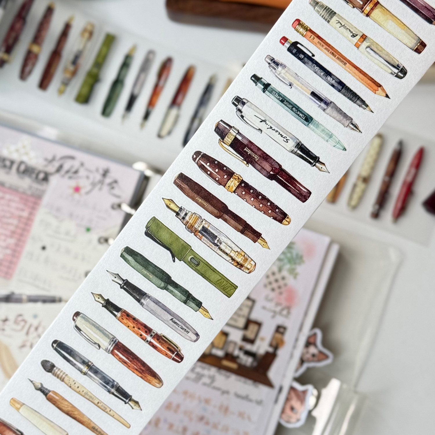 Коллекция винтажных декоративн – обзор и цена Washi Tape Rolls