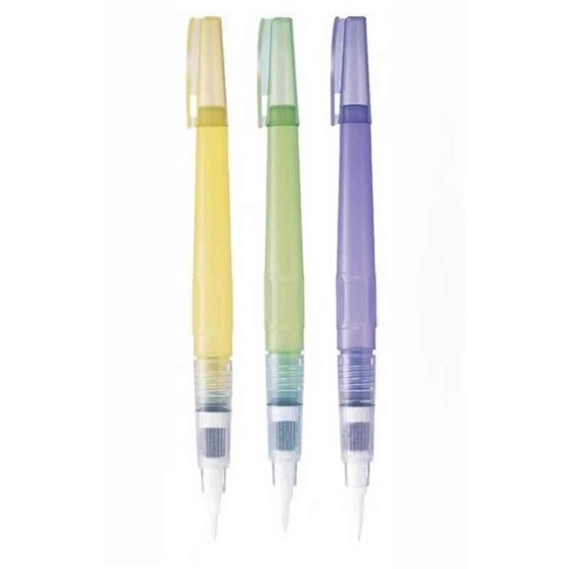 Японская акварельная кисть-руч – обзор и цена Watercolor Brush Pen