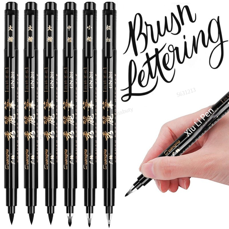 4 шт./компл. ручка для каллигр – обзор и цена Illustration Marker Set