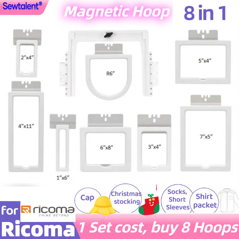 Набор магнитных рамок для выши – обзор и цена Embroidery Hoop Kit