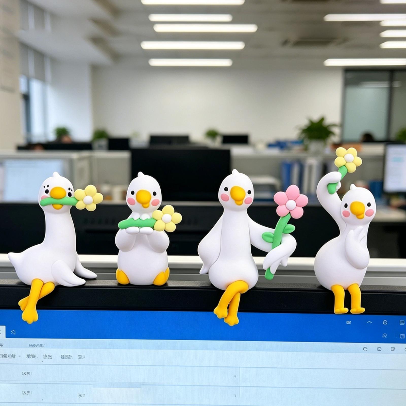 4 миниатюрные фигурки уток, ст – обзор и цена Art Craft Duck
