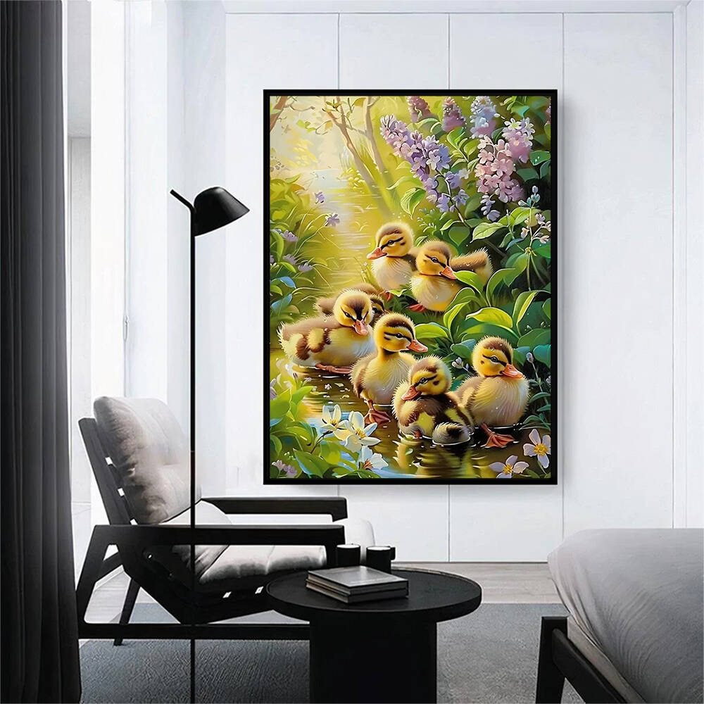 Безрамная 5D алмазная мозаика  – обзор и цена Art Craft Duck