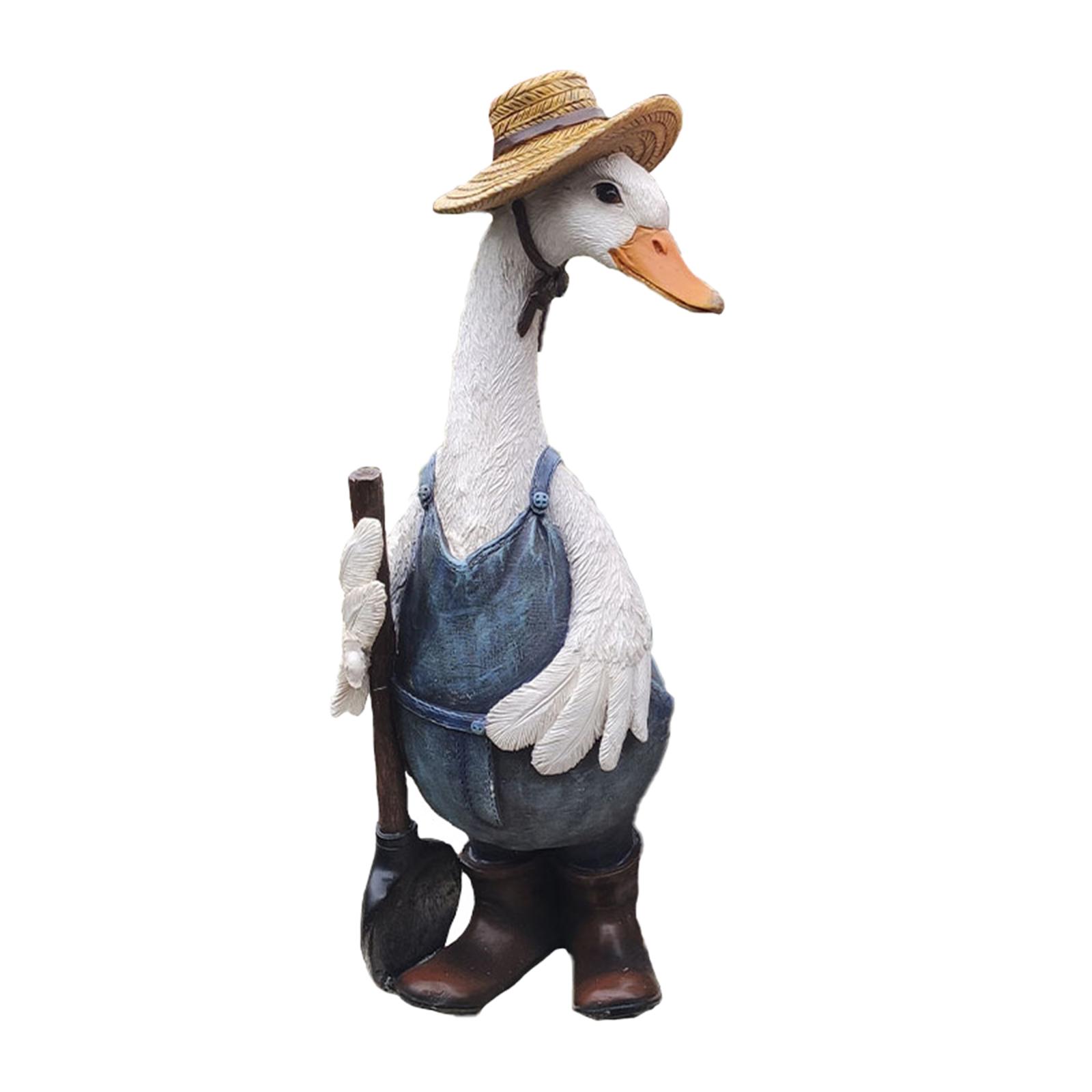 Садовая статуэтка утки из смол – обзор и цена Art Craft Duck