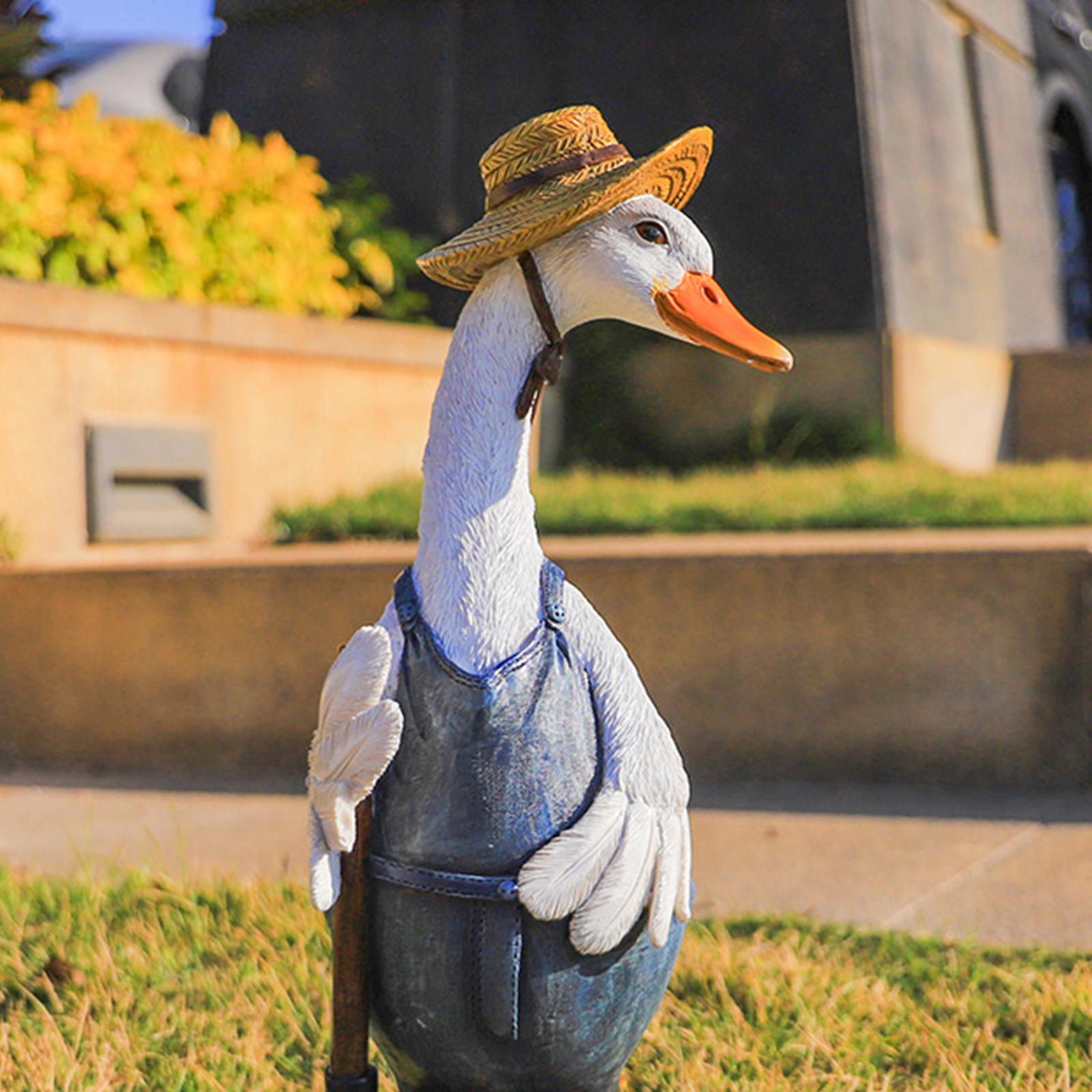 Садовая статуэтка утки из смол – обзор и цена Art Craft Duck