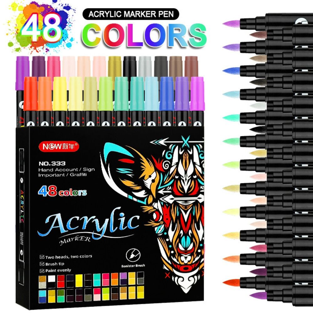 Набор двусторонних маркеров 24 – обзор и цена Illustration Marker Set