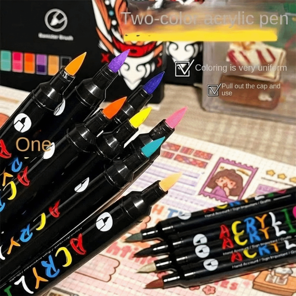 Набор двусторонних маркеров 24 – обзор и цена Illustration Marker Set
