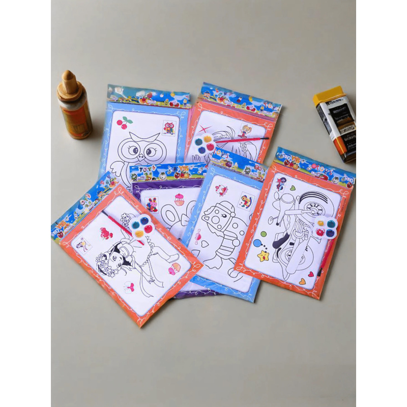Набор книг-раскрасок для аквар – обзор и цена Art Craft Books