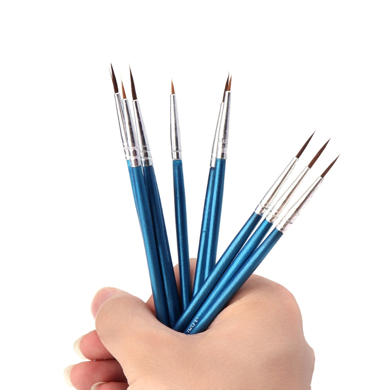 10 шт./компл. нейлоновые кисти – обзор и цена Watercolor Brush Pen