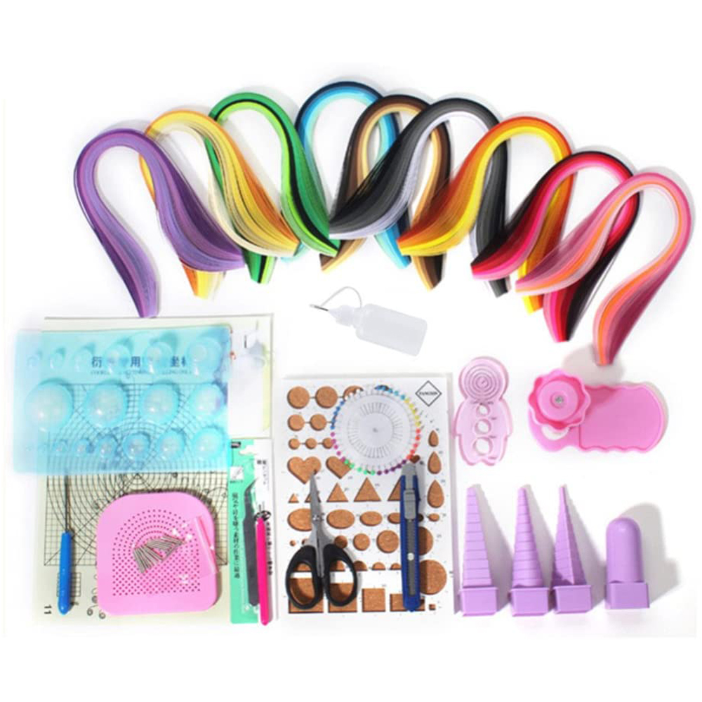 Бумажный Набор для квиллинга 1 – обзор и цена Quilling Paper Strips